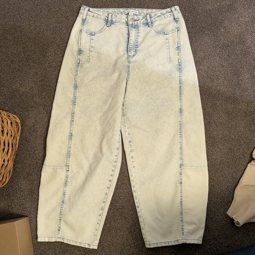 Light Wash Denim Jeans